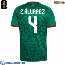 Fotballdrakt Herre Mexico Edson Alvarez #4 Hjemmedrakt VM 2026 Kortermet